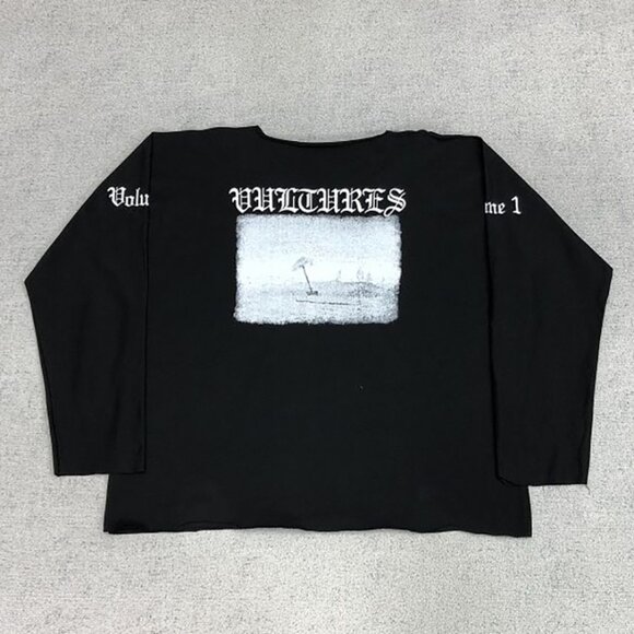 Yeezy Kanye Vultures1 Album Cover Peripheral Print Long Sleeve